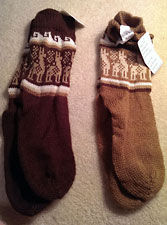 Hand Knitted Crew - Alpaca Motif