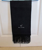 Handwoven Scarf – Black