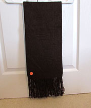 Alpaca Scarf – Chocolate Brown