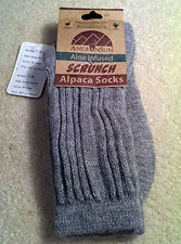Scrunch Socks - Grey